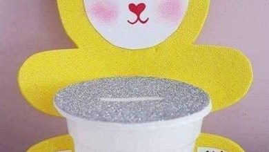 okul öncesi kumbara yapımı kalıplı