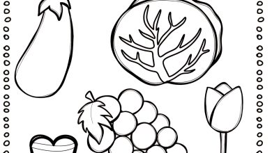 okul öncesi mor renk çalışma sayfası