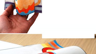 bardak sanat etkinliği kalıplı etkinlikarsiv