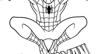 örümcek adam spiderman boyama