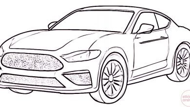 araba boyama sayfaları okul öncesi