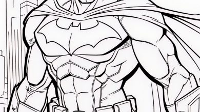 batman boyama sayfası