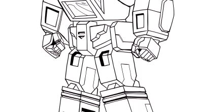 robot boyama sayfası