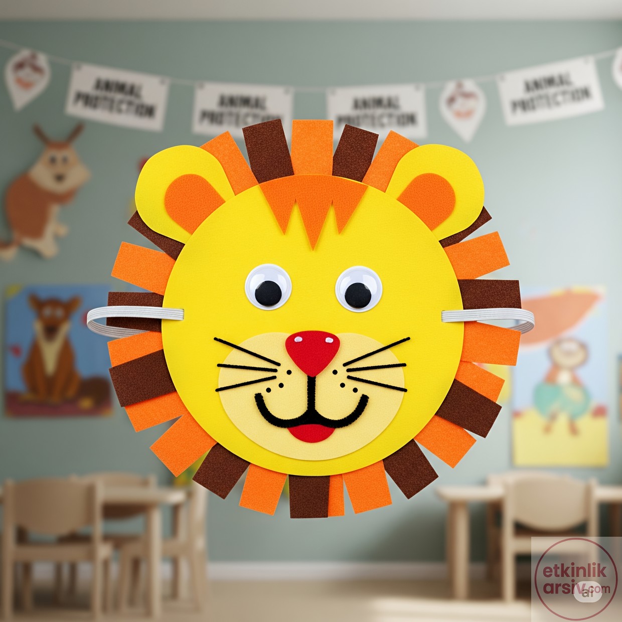 Hayvanları Koruma Günü Sanat Etkinliği Kalıplı