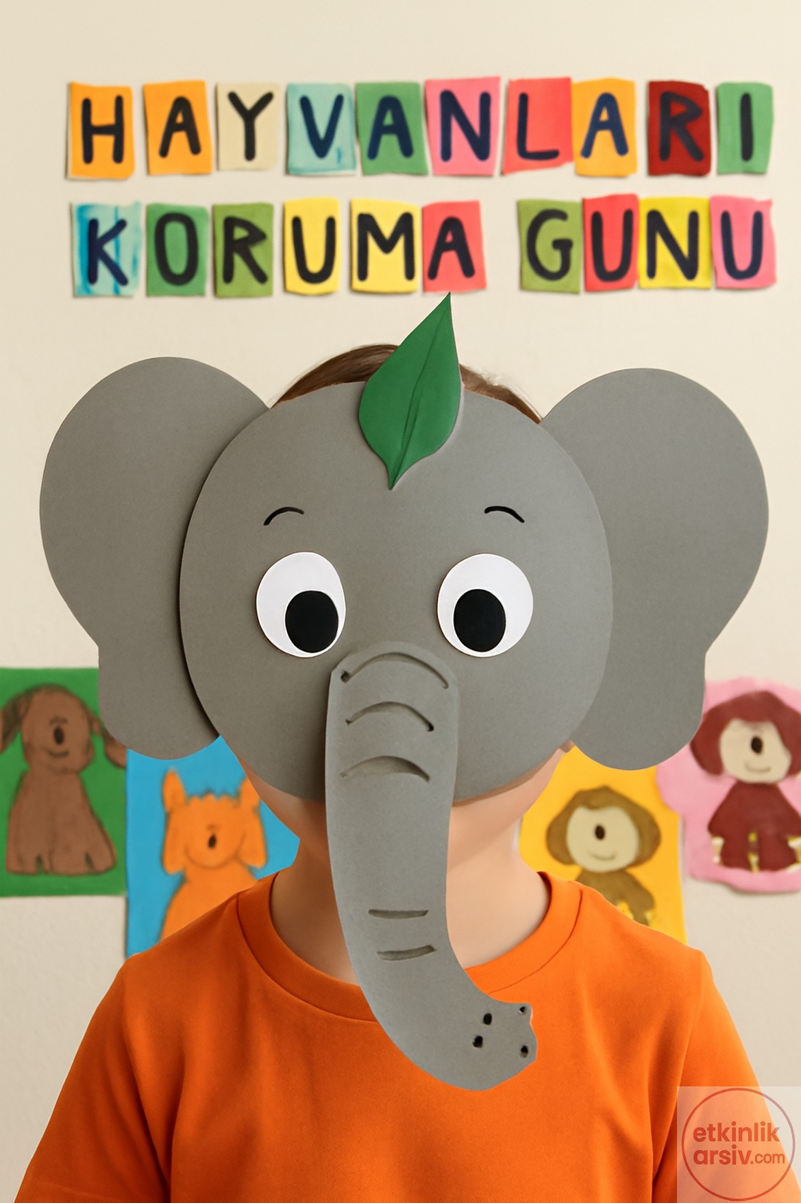 Hayvanları Koruma Günü Sanat Etkinliği Kalıplı