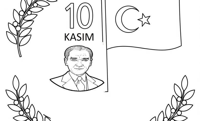 Okul Öncesi 10 Kasım Etkinlikleri Boyama