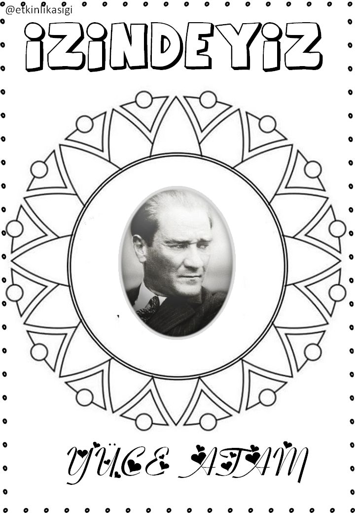 Okul Öncesi 10 Kasım Etkinlikleri Boyama