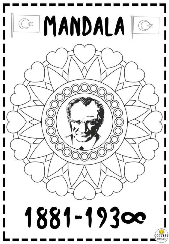 Okul Öncesi 10 Kasım Etkinlikleri Boyama