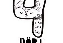 4 rakamı sanat etkinliği kalıplı