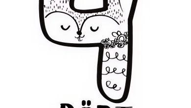 4 rakamı sanat etkinliği kalıplı