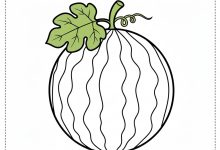 karpuz boyama sanat etkinliği