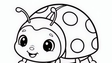 Uğur böceği boyama