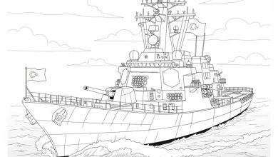 gemi boyama sayfası