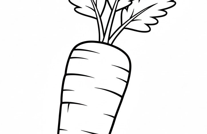 havuç boyama okul öncesi