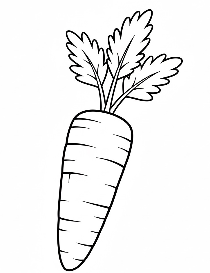 havuç boyama okul öncesi