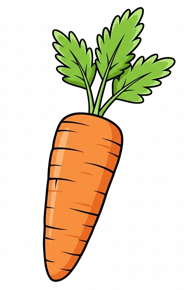 havuç boyama okul öncesi