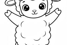 kuzu boyama sayfası