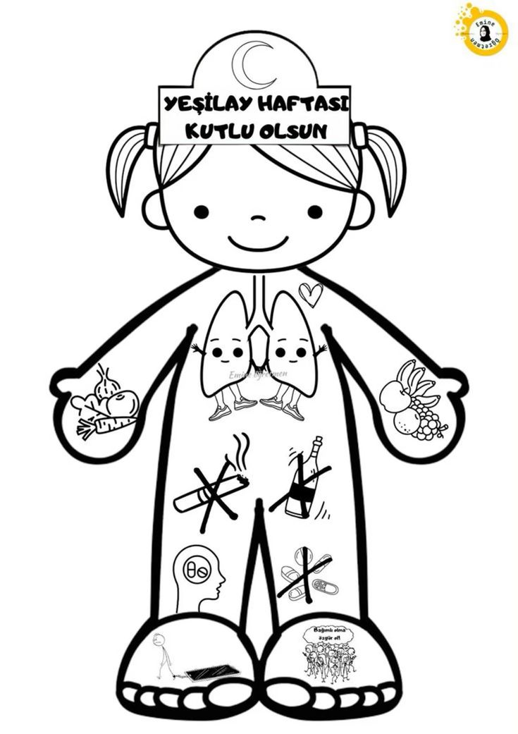 yeşilay haftası sanat etkinliği kalıplı