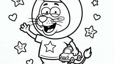 kral şakir boyama sayfası