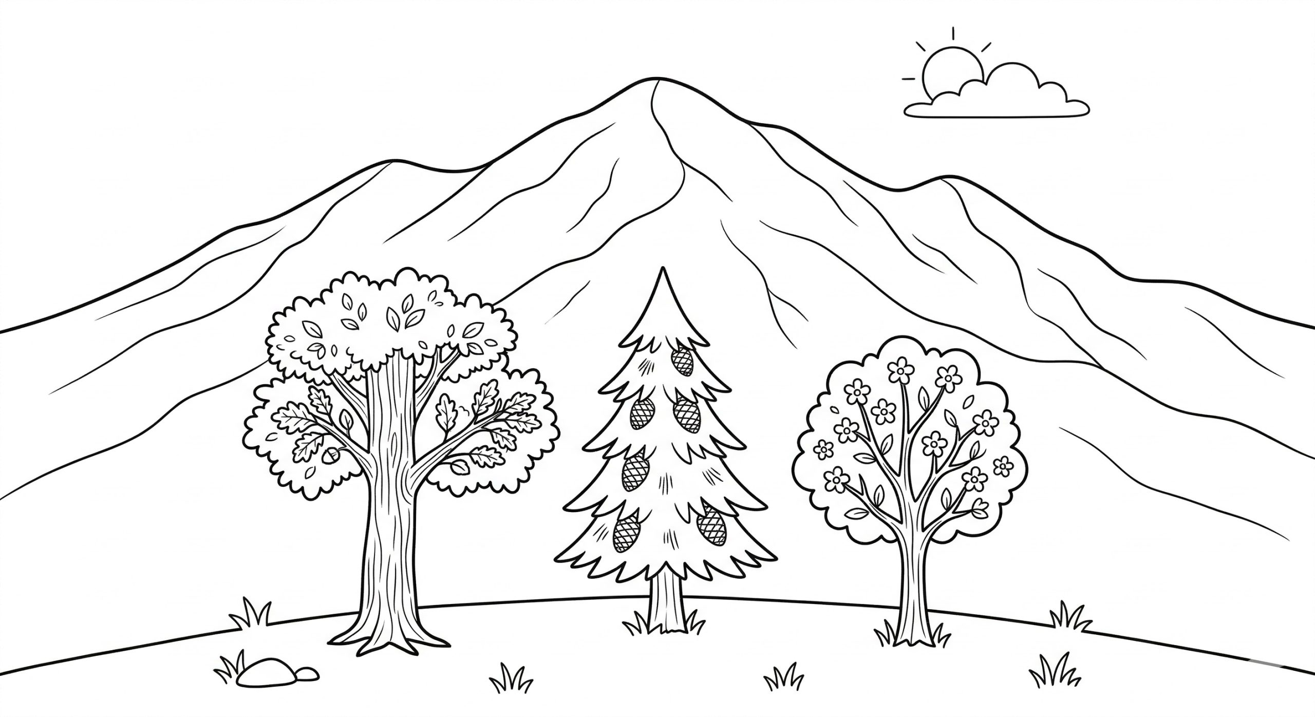 orman haftası boyama sayfası