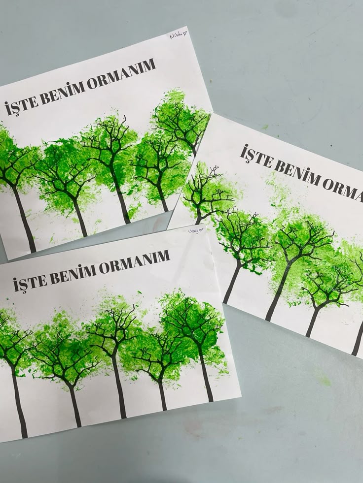 orman haftası sanat etkinliği