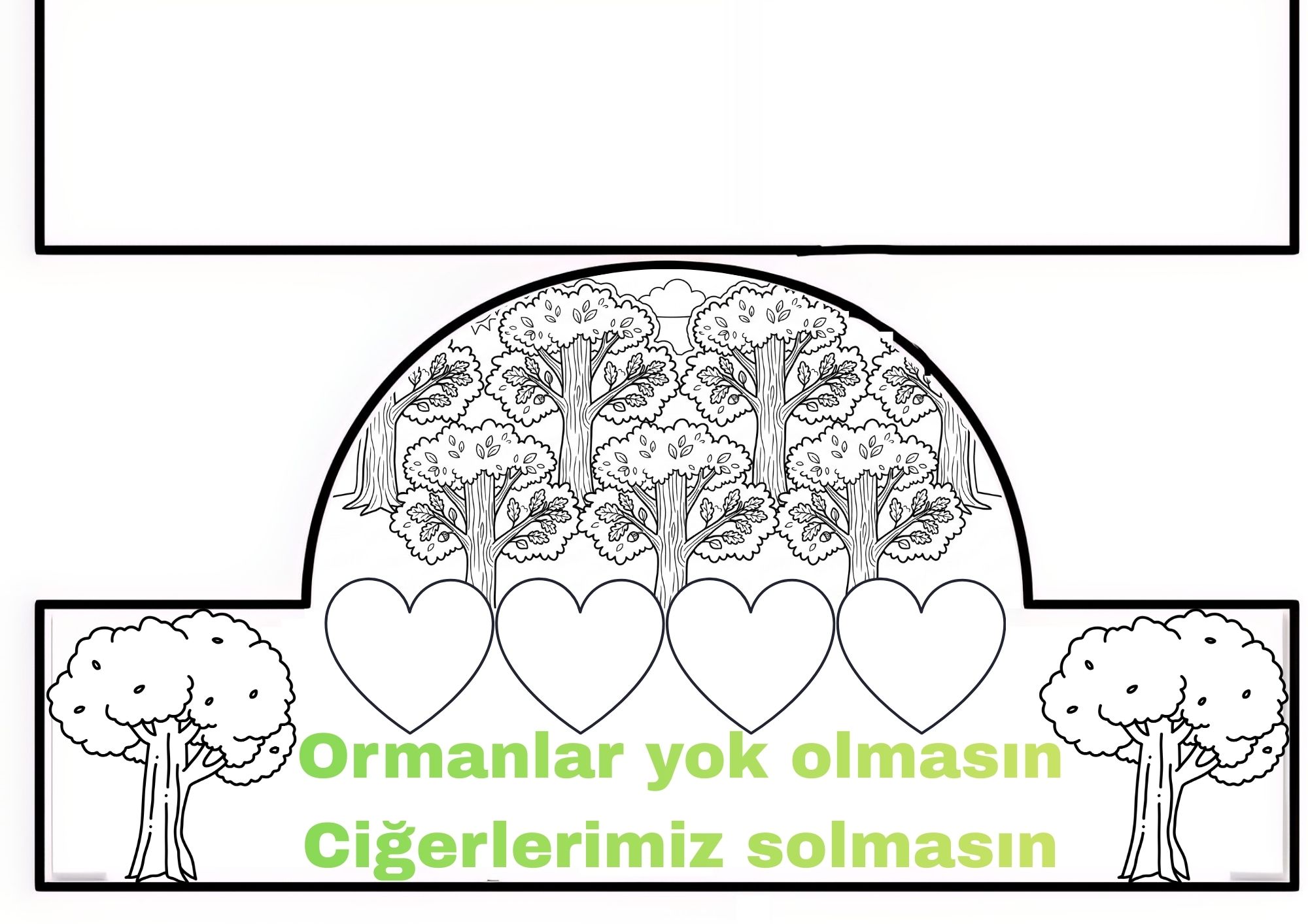 orman haftası sanat etkinliği