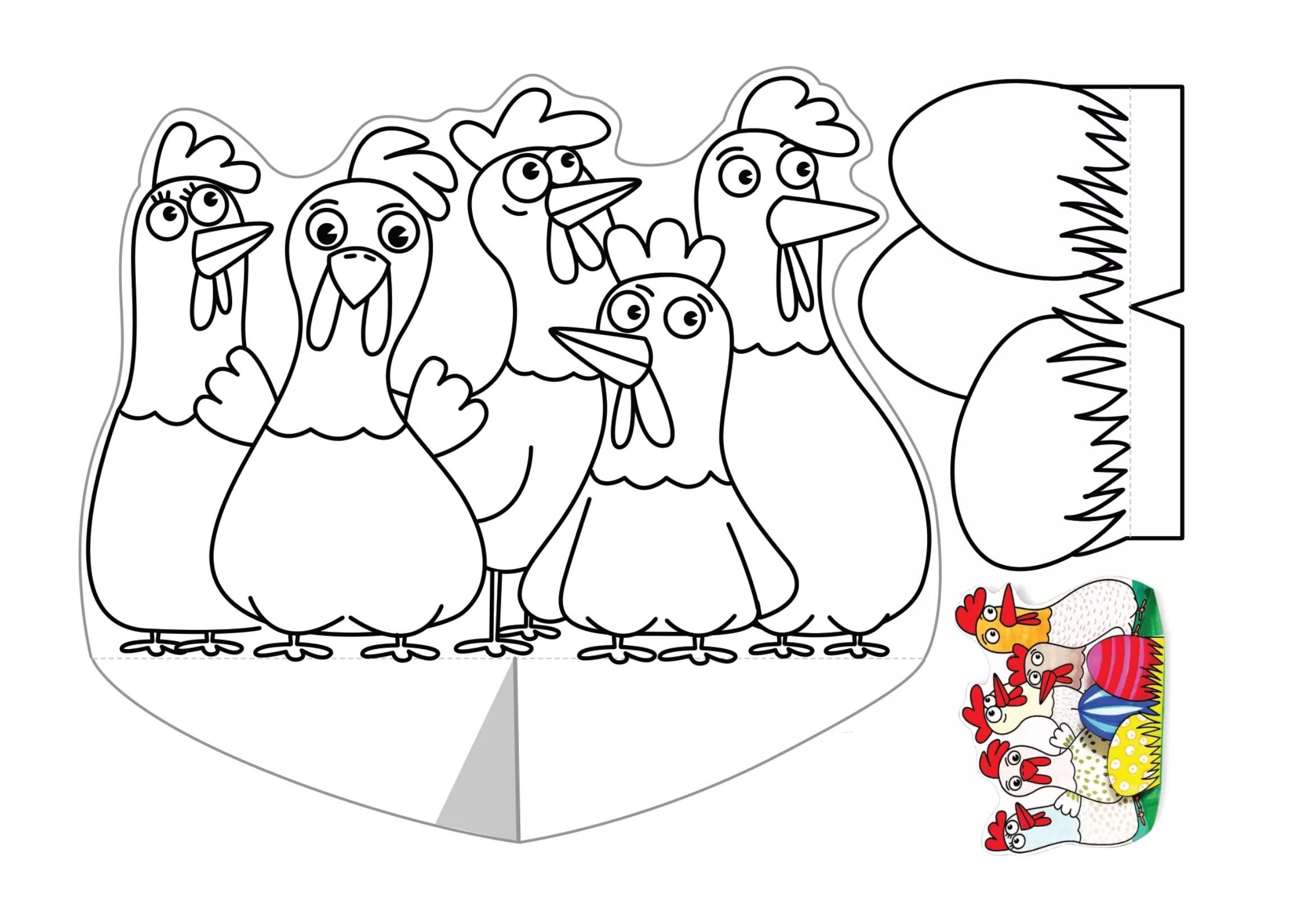 çiftlik hayvanları sanat etkinliği kalıplı