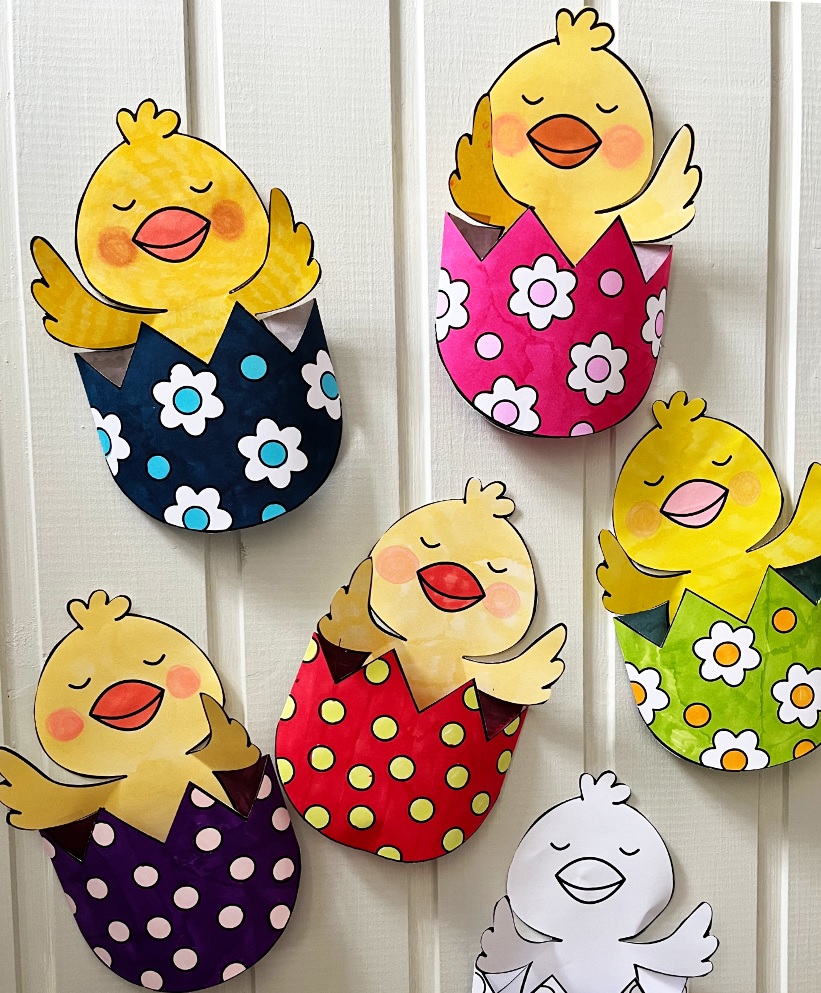 civciv sanat etkinliği kalıplı