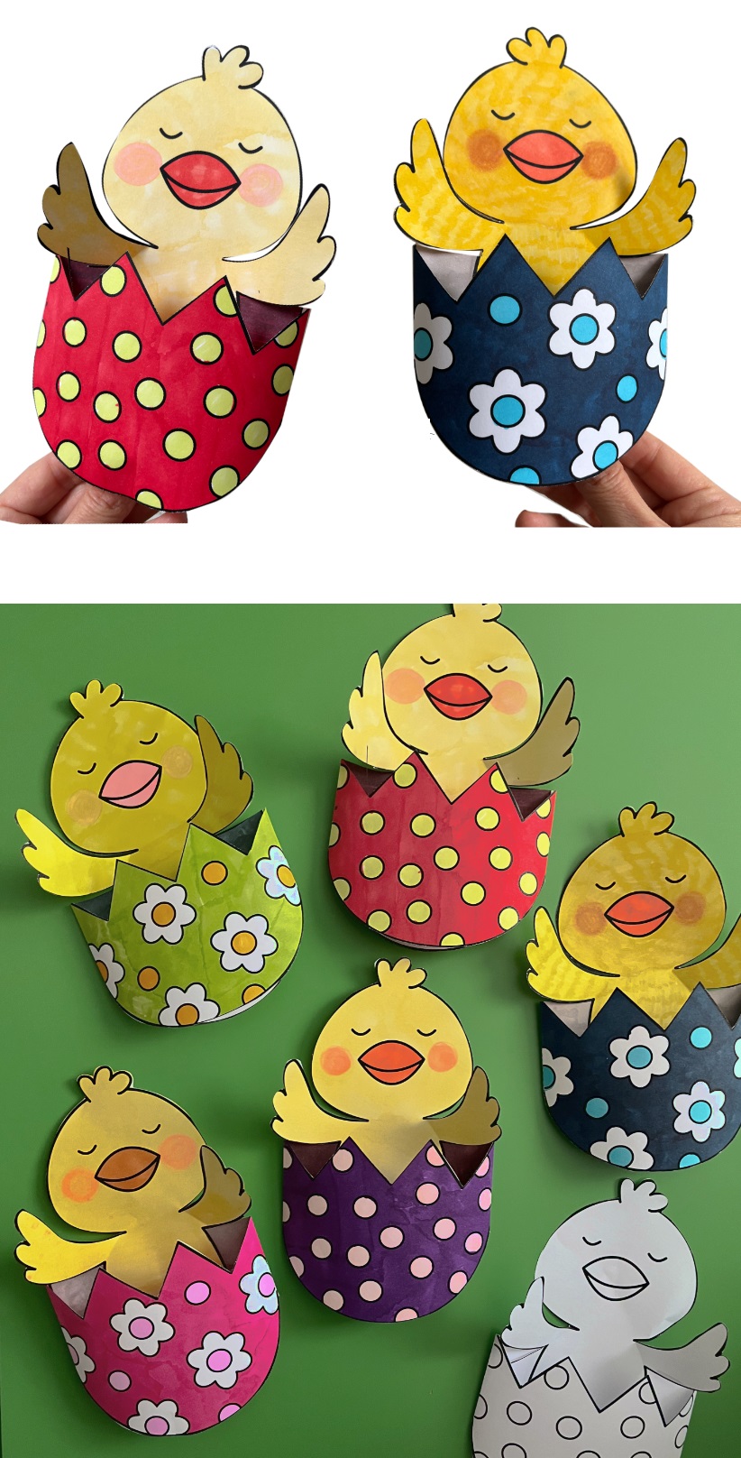 civciv sanat etkinliği kalıplı