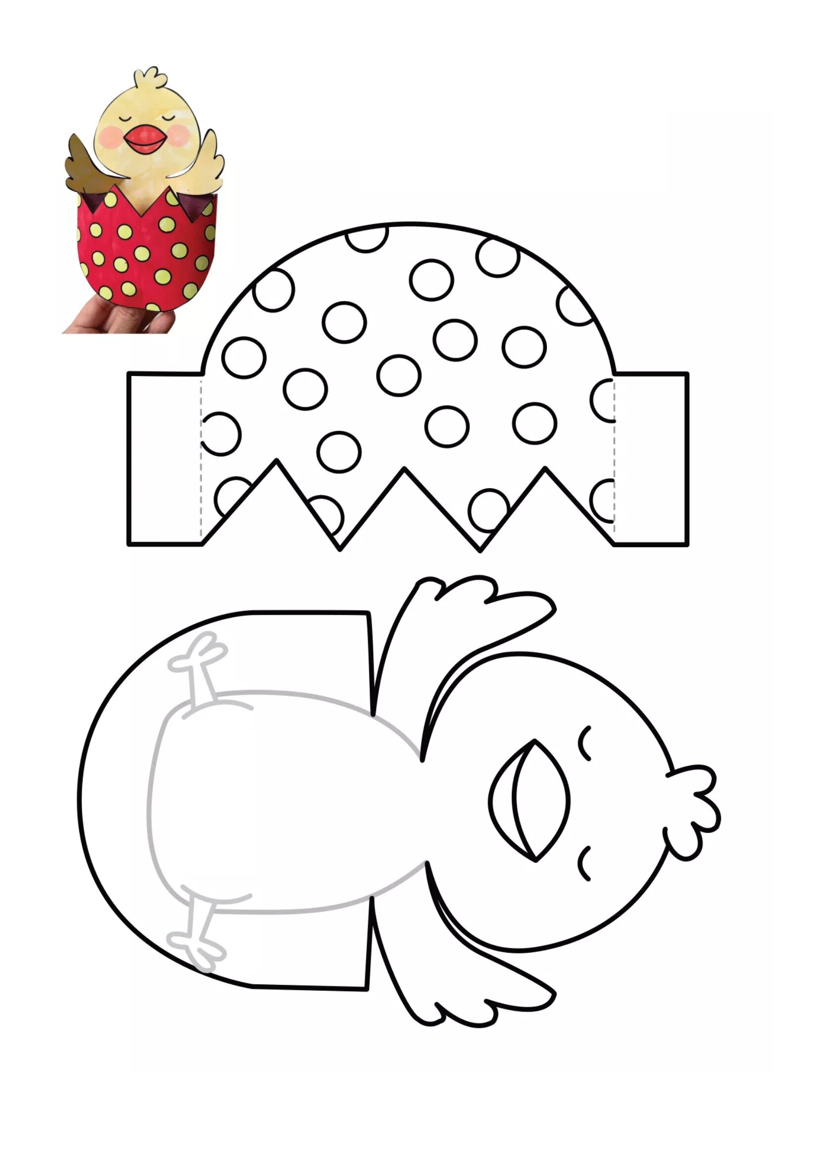 civciv sanat etkinliği kalıplı