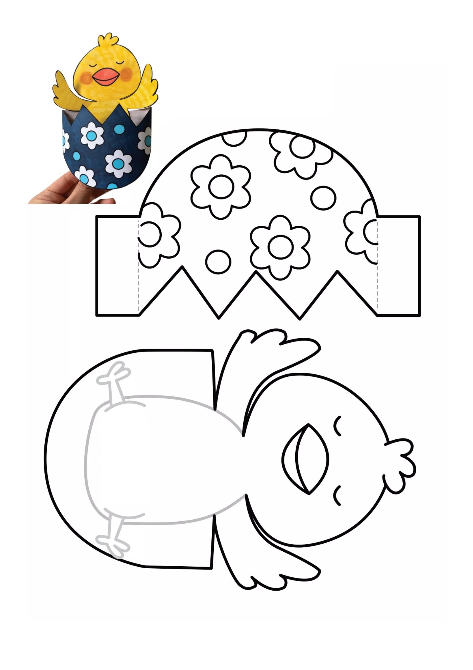 civciv sanat etkinliği kalıplı