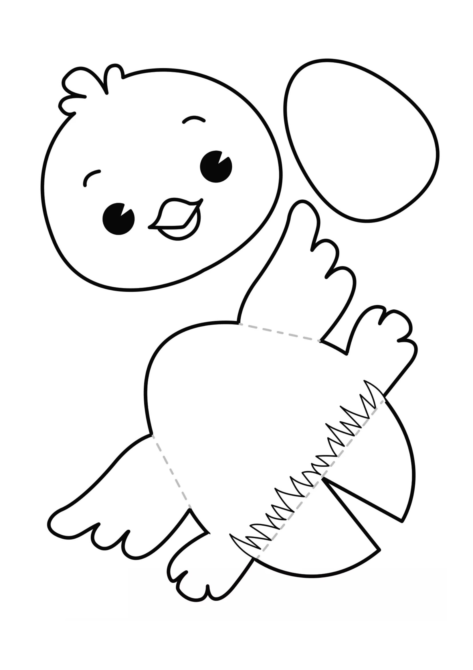 tavuk sanat etkinliği kalıplı