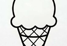 dondurma boyama sayfası