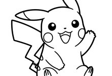 pikachu boyama sayfası