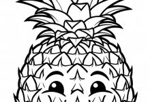ananas boyama okul öncesi