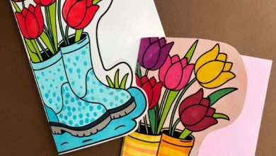 bahar çiçekleri sanat etkinliği